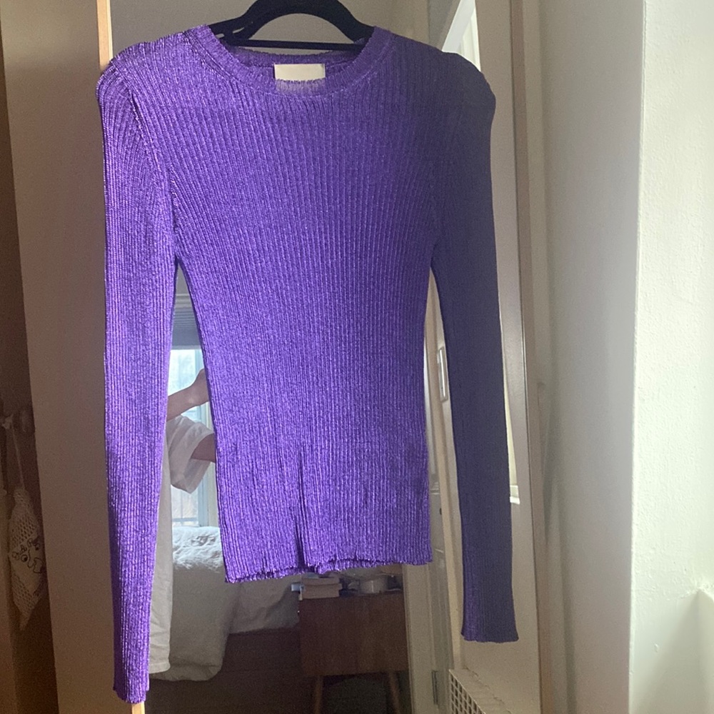 Paloma Wool Metallic Top